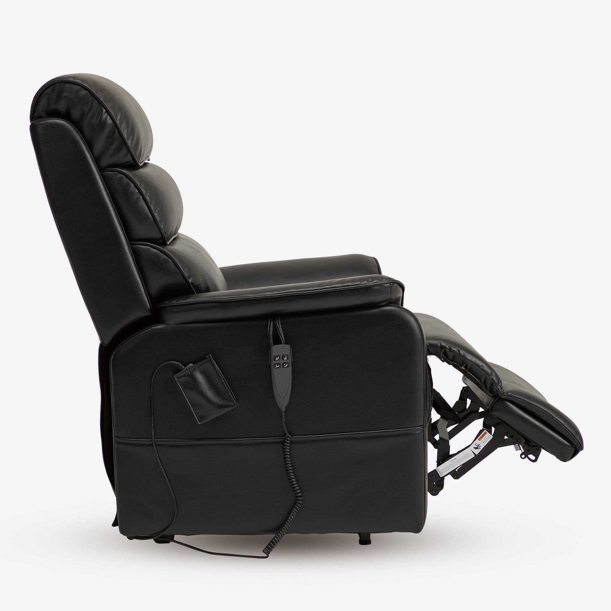 Lay Flat Lift Chair Recliner With Heat&massage And Infinite Positons
