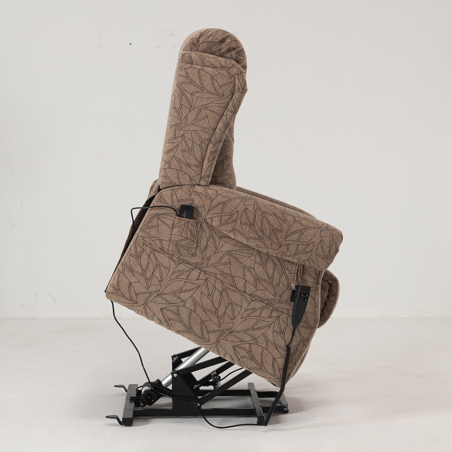 Lay Flat Power Recliner With Heat And Massage(Infinite Positions)