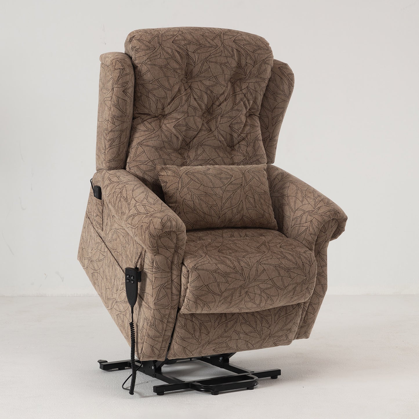 Lay Flat Power Recliner With Heat And Massage(Infinite Positions)