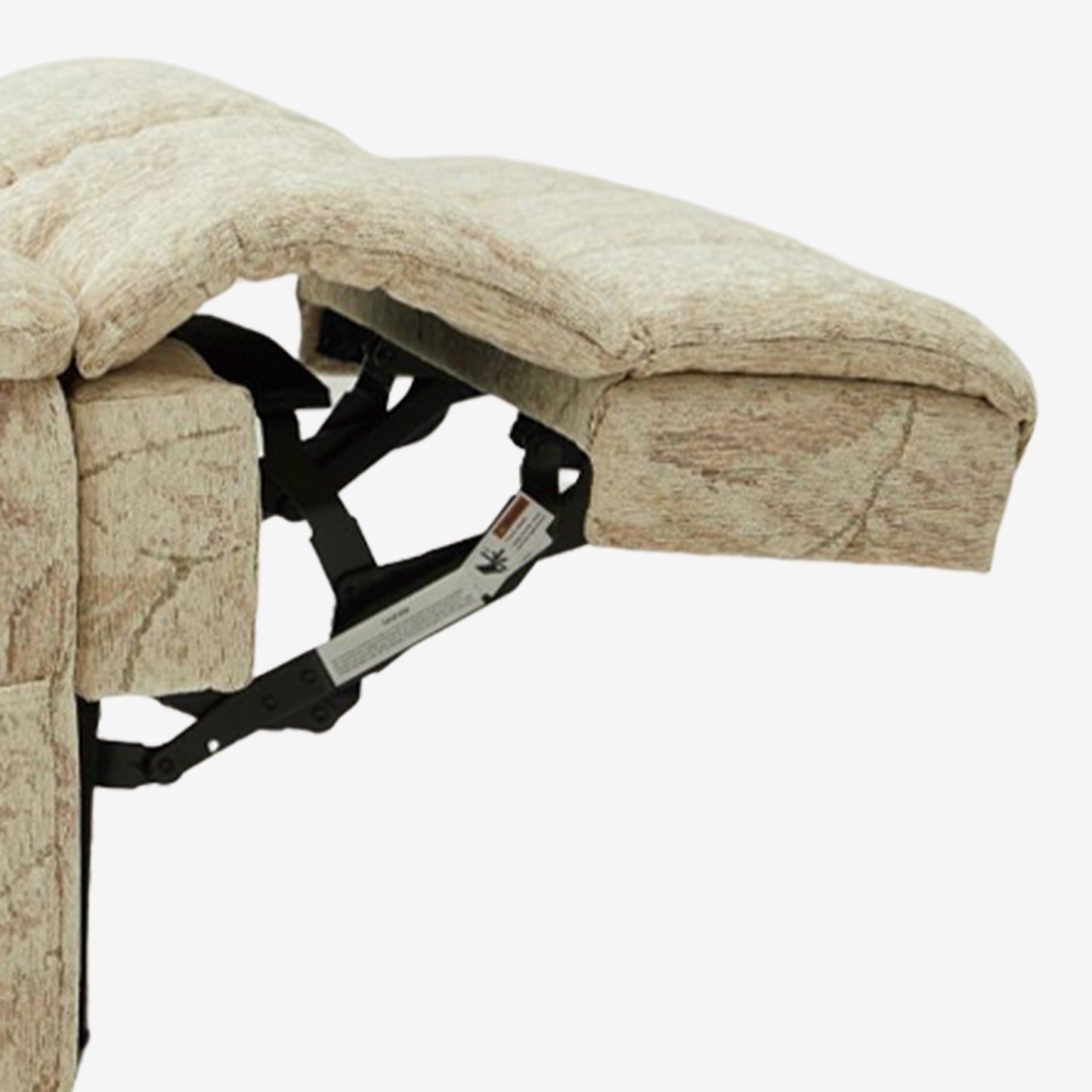 9205 Power Lift Recliner(Tall, Jacquard Chenille Beige Yellow)