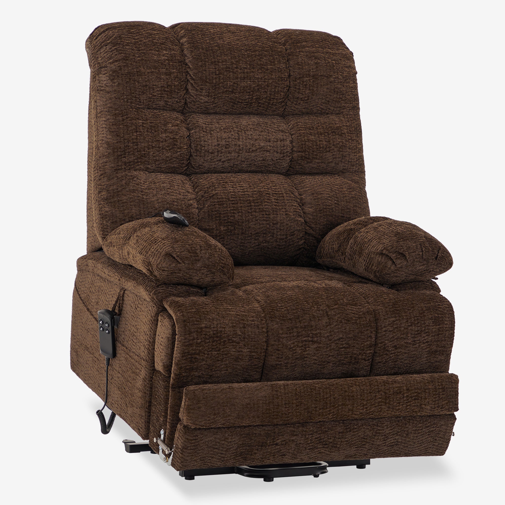 Big And Tall Lift Recliner – Extended Footrest & 400lb Support