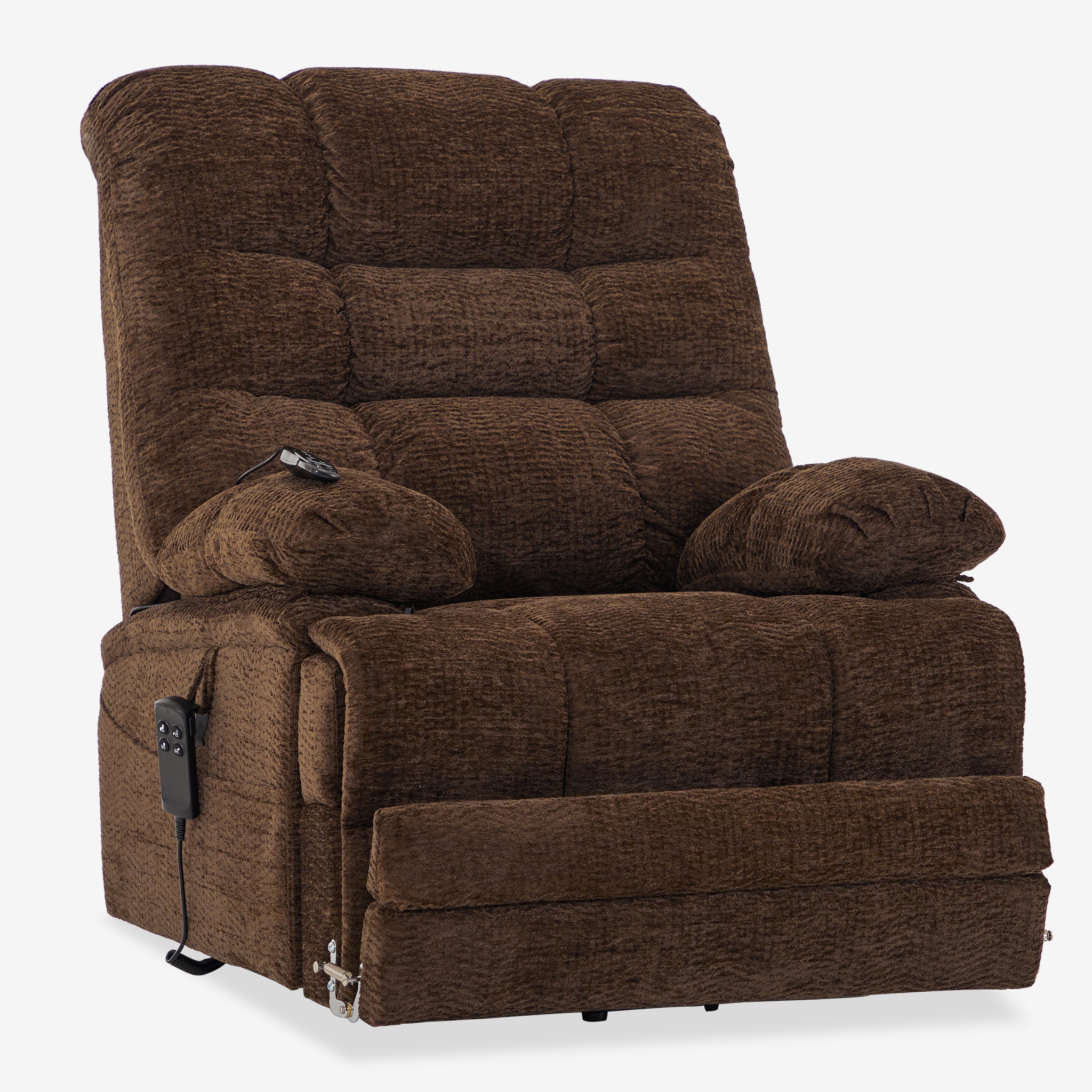 Big And Tall Lift Recliner – Extended Footrest & 400lb Support