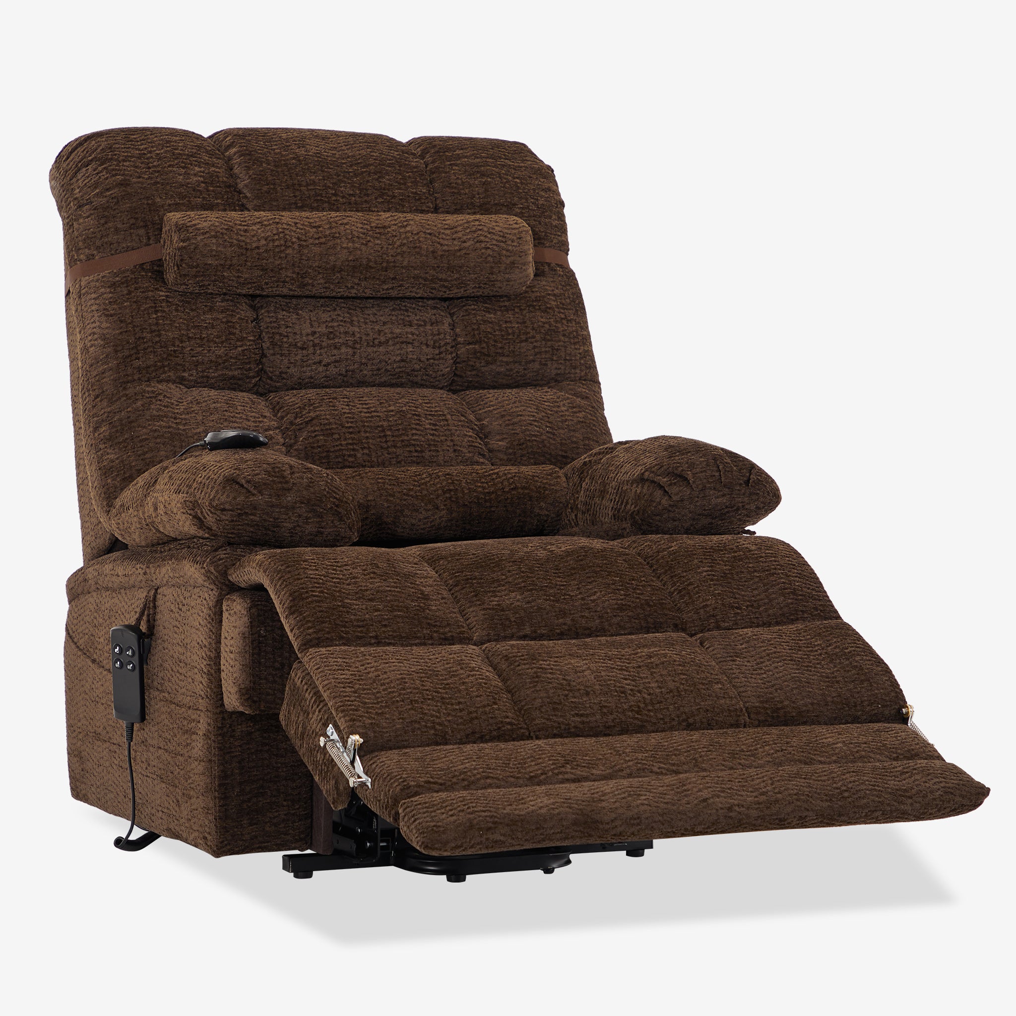 Big And Tall Lift Recliner – Extended Footrest & 400lb Support