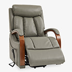 Faux Leather Gray