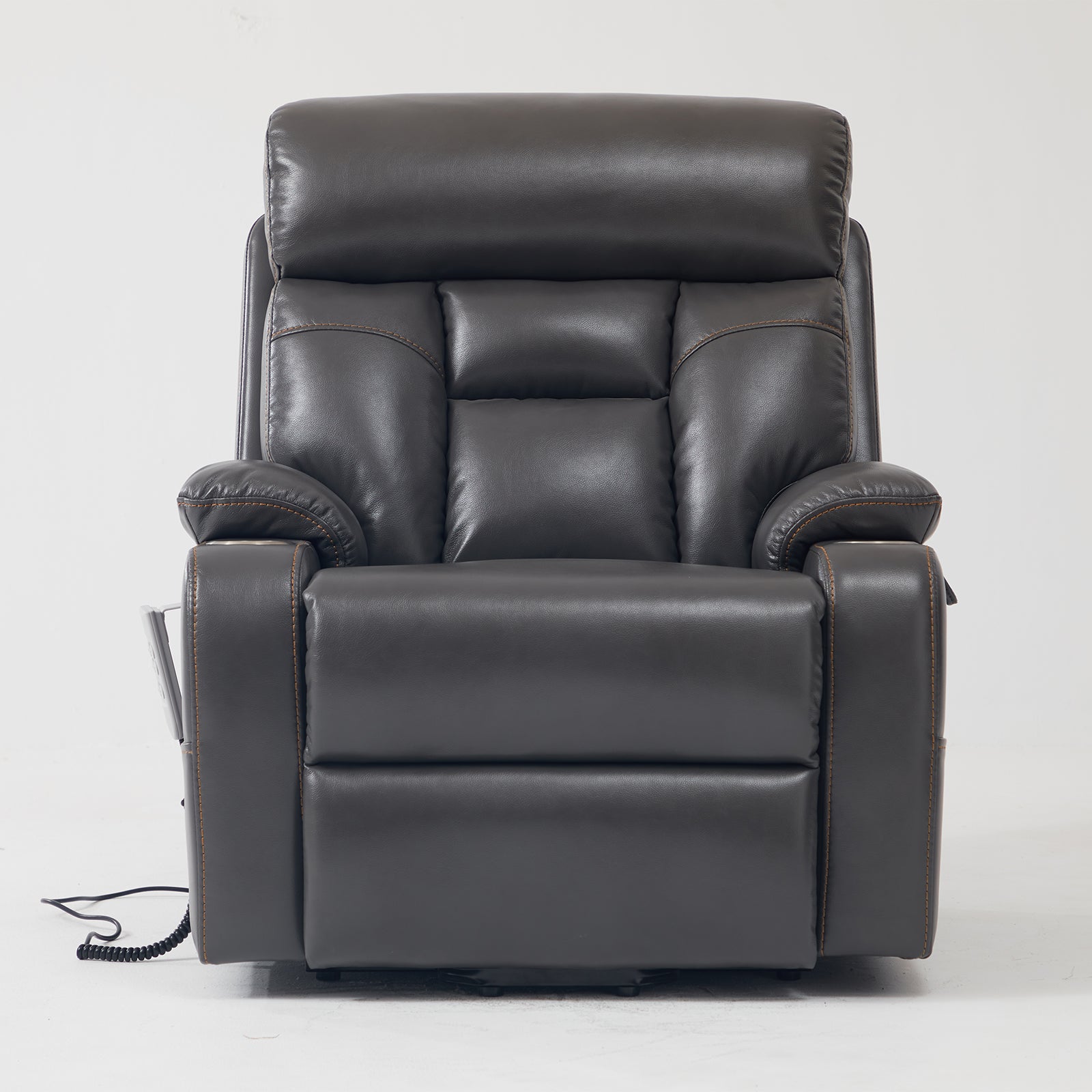 9181 Three Motor Recliner Chair with Lumbar Support(Lay Flat)