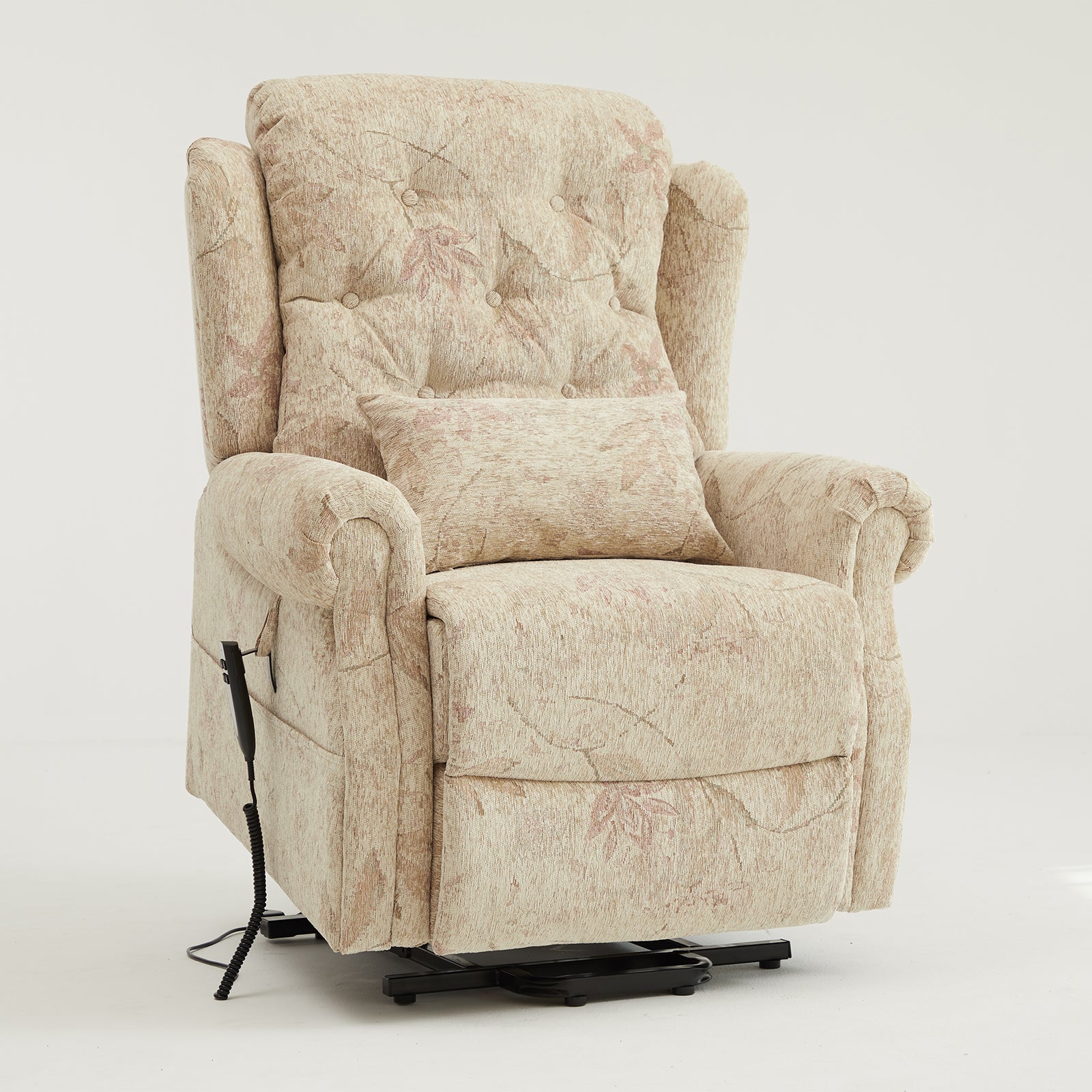 Dual Motor Lift Chair Recliner With Infinite Positions(Lay Flat)