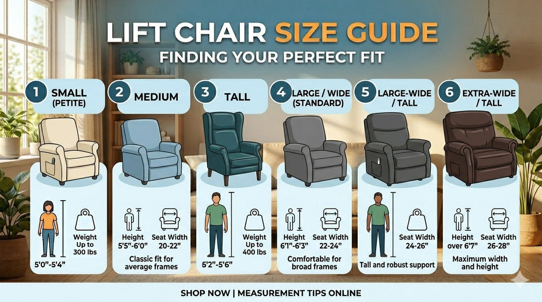 Lift Chair Size Guide – Find Your Perfect Fit