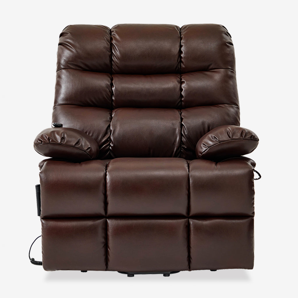 Heavy Duty Power Lift Recliners - 400 lbs, Wide Seat With Heat Massage