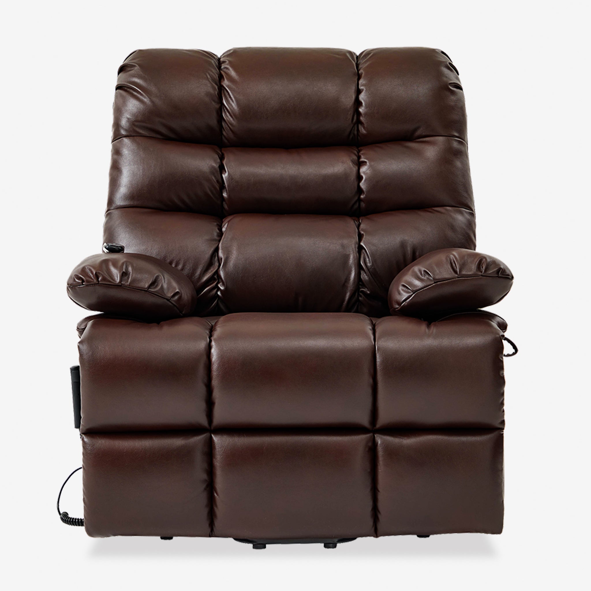 Heavy Duty Power Lift Recliners - 400 lbs, Wide Seat With Heat Massage