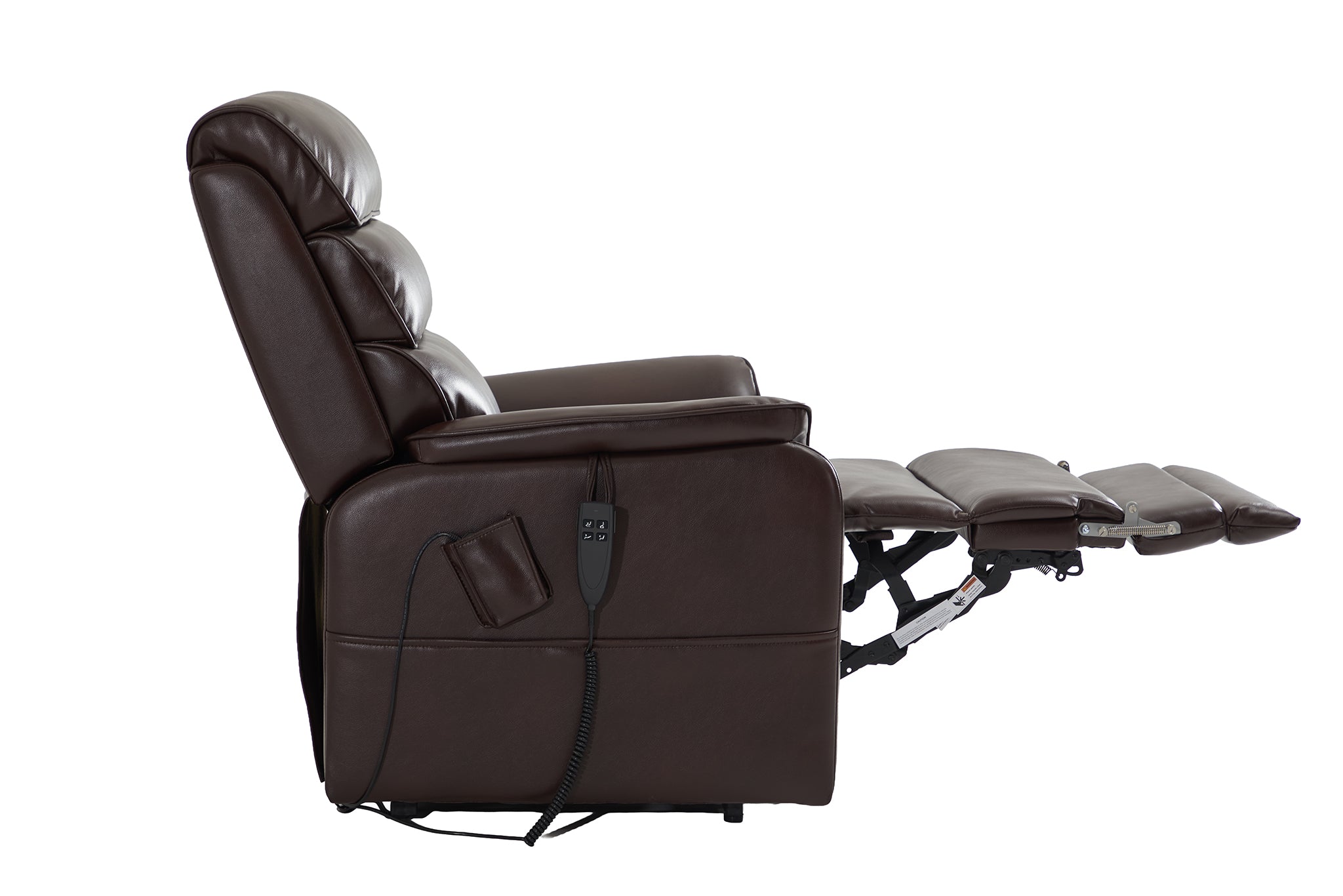 Lift Chair Recliner For Tall Man - Extended Footrest, Heat & Massage
