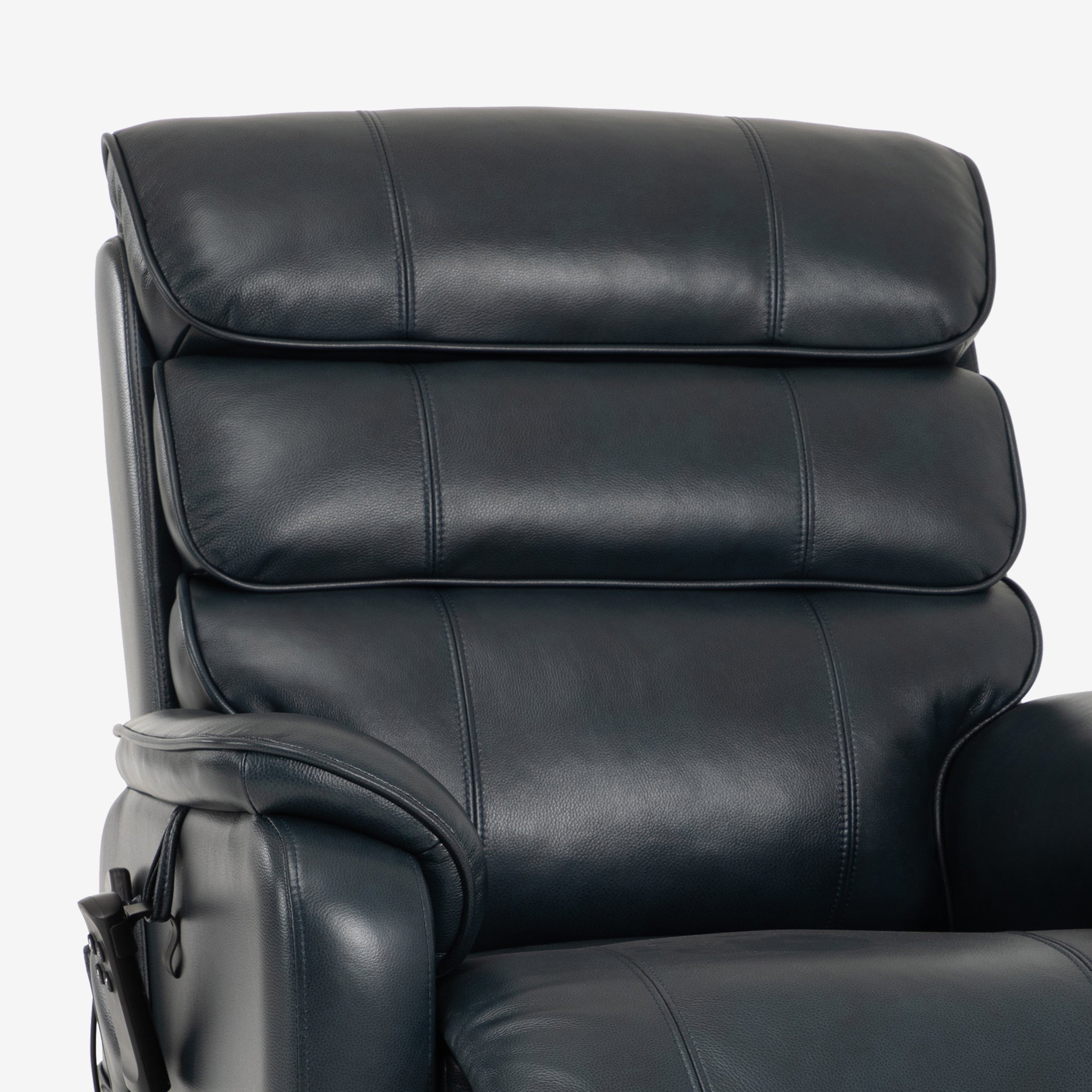 Real Leather Lift Chair With Heat And Massage Up to 400 lbs