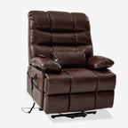 Heavy Duty Power Lift Recliners - 400 lbs, Wide Seat With Heat Massage