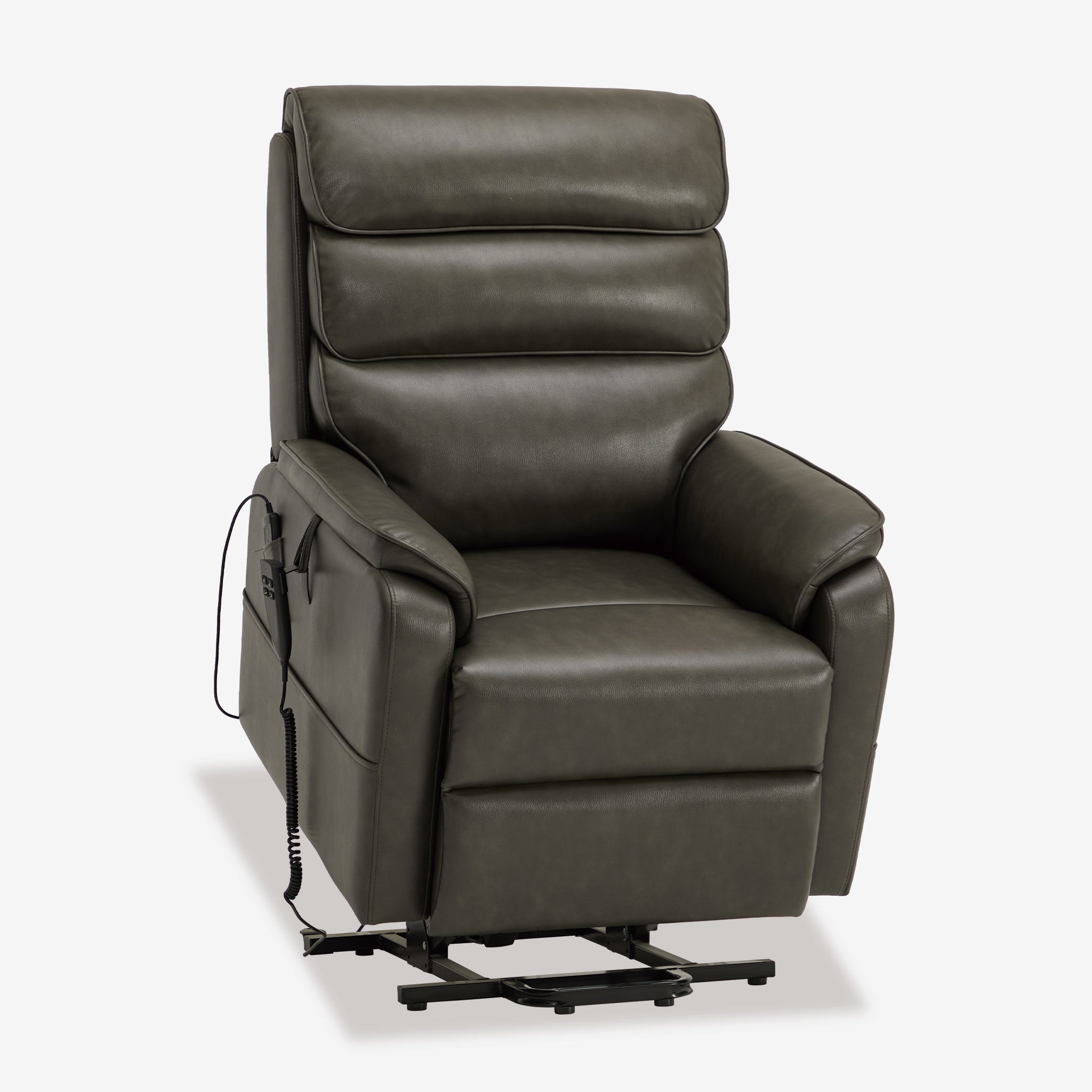 Lay Flat Lift Chair Recliner With Heat & Massage Infinite  Position