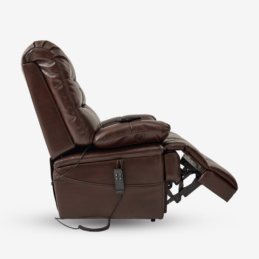 Heavy Duty Power Lift Recliners - 400 lbs, Wide Seat With Heat Massage