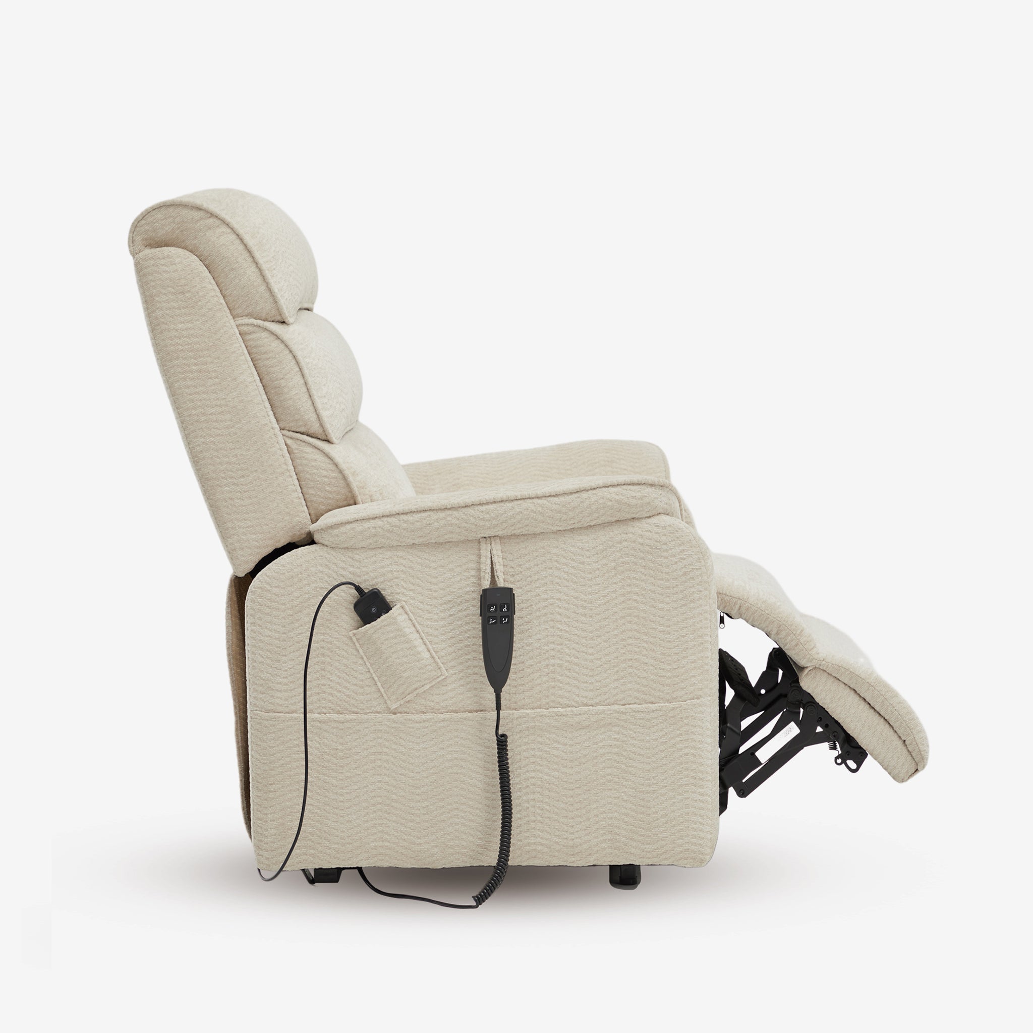 9188S Small Power Lift Recliner – Dual Motor, Lay Flat, Heat & Massage