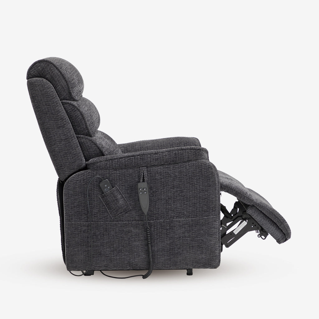 Lay Flat Chair With Lift Assist Heat & Massage Inifinite Postition