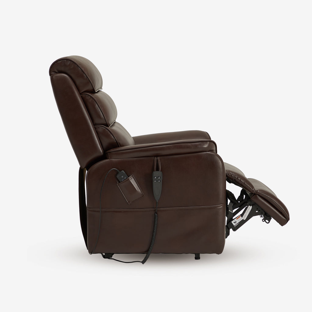 9188S Small Power Lift Recliner – Dual Motor, Lay Flat, Heat & Massage