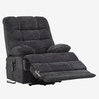 Big And Tall Lift Chair – 400lb, Dual Motor, Lay Flat, Heat & Massage