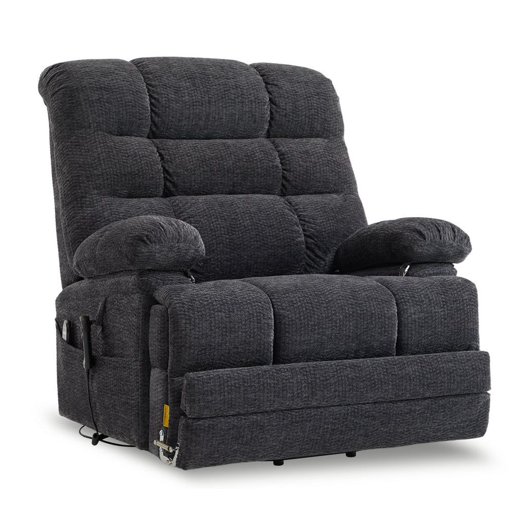 Big And Tall Power Lift Recliners 500 Lbs, Extra Wide, Triple Motor