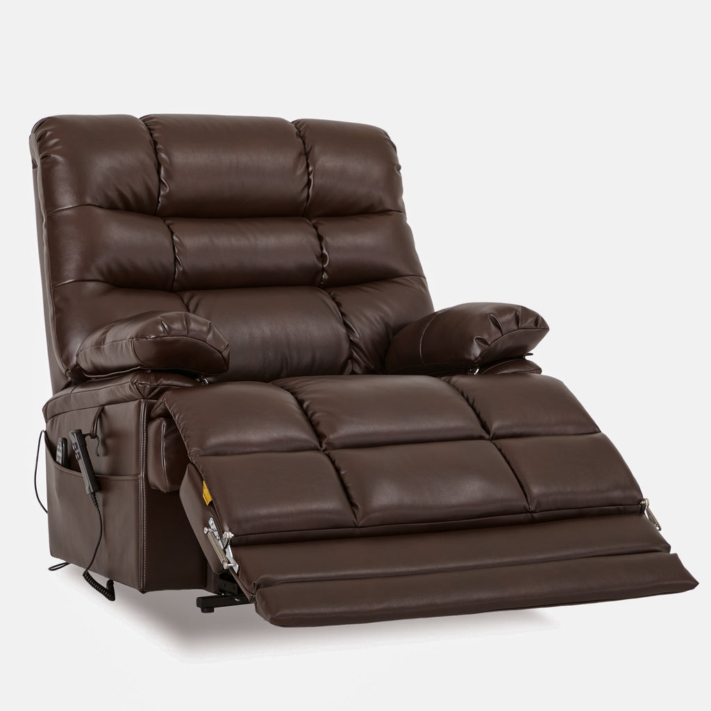 Extra Wide Heavy Duty Lift Chair - 500 LBS,   30.5" Seat, Heat Massage