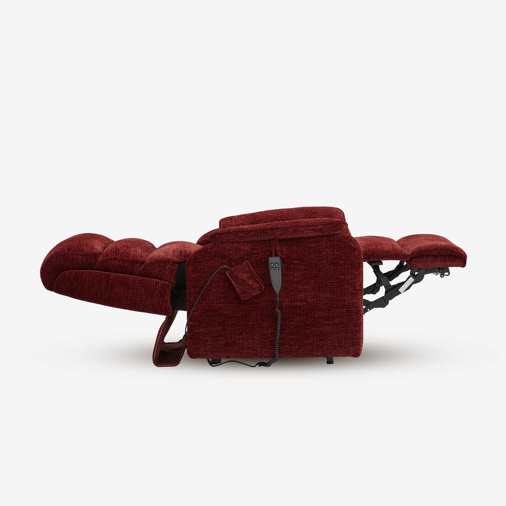 Flat Lying Recliner With Heat&massage And Infinite Positons