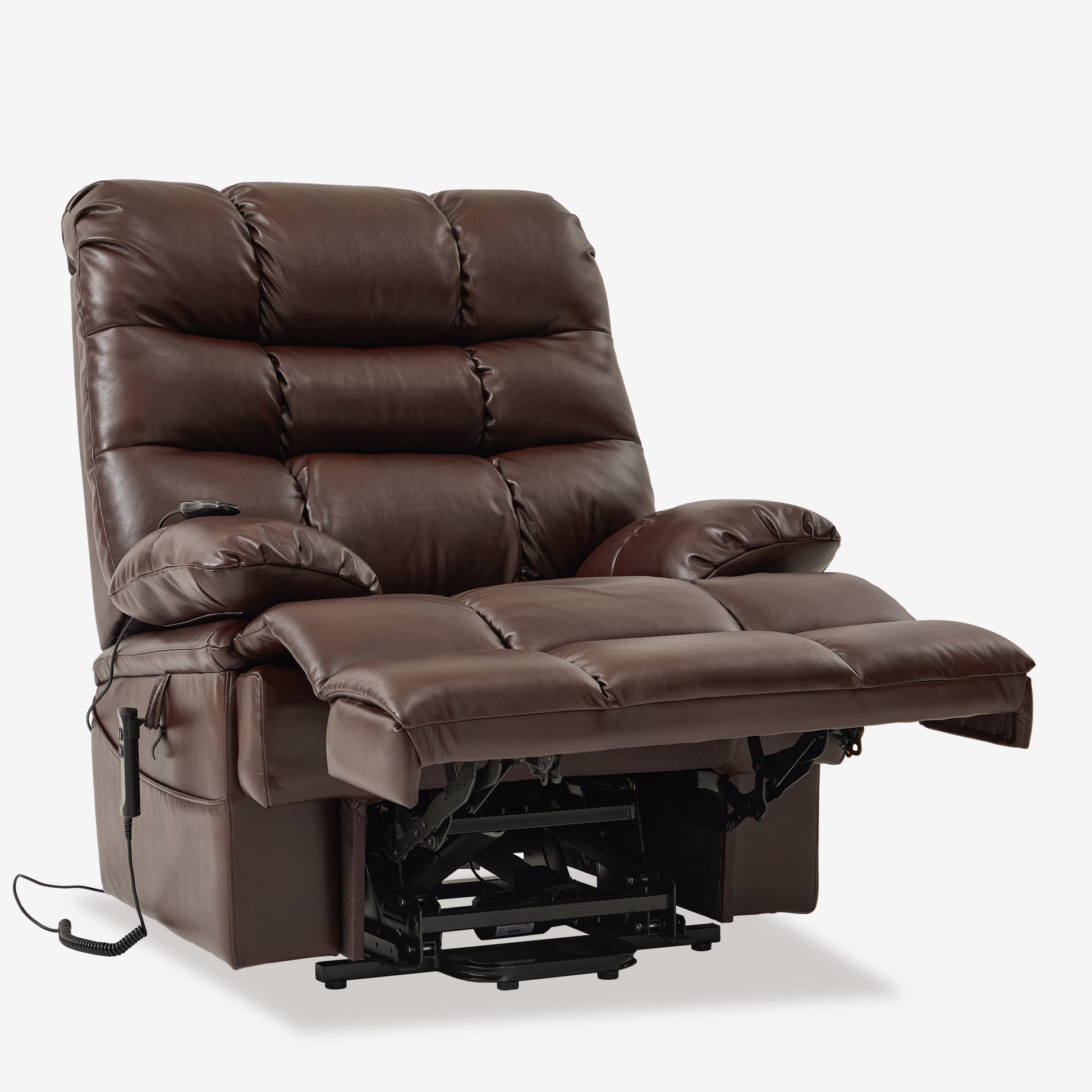 Big Man Recliners With 400-lb Weight Capacity and Heating Massage