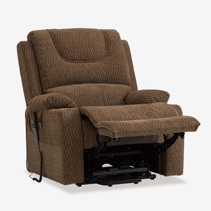 Extra Wide Lift Chair Recliner With Cup Holder Heating&Massage