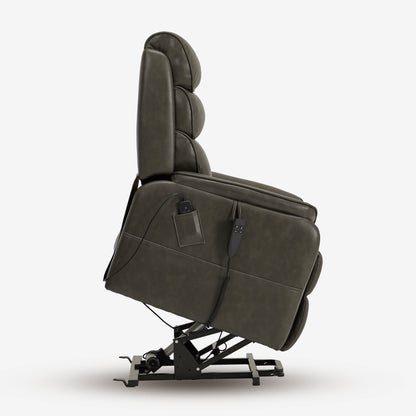 Flat Recliner Chair With Heat Massage And Infinite Positons