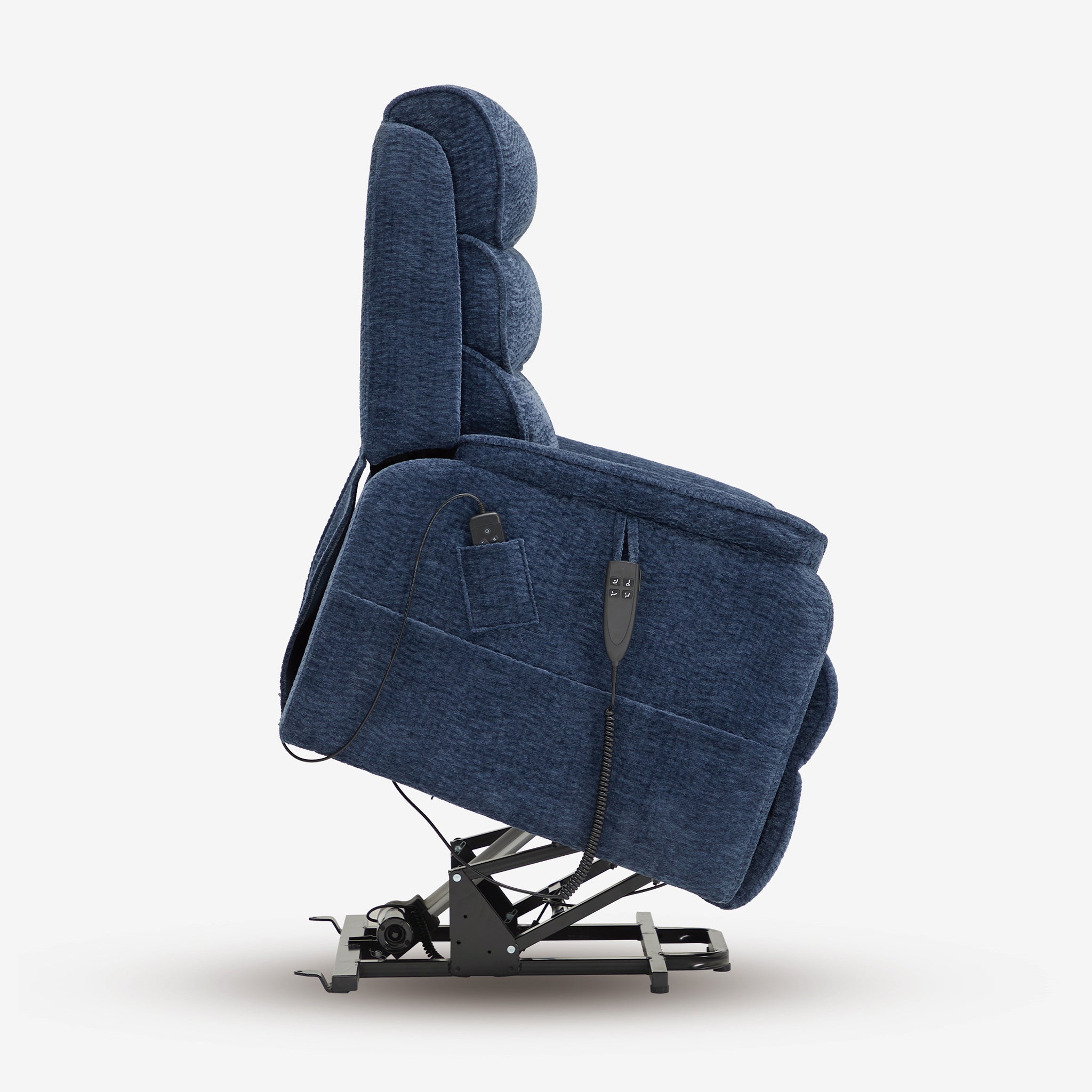 9188S Small Power Lift Recliner – Dual Motor, Lay Flat, Heat & Massage