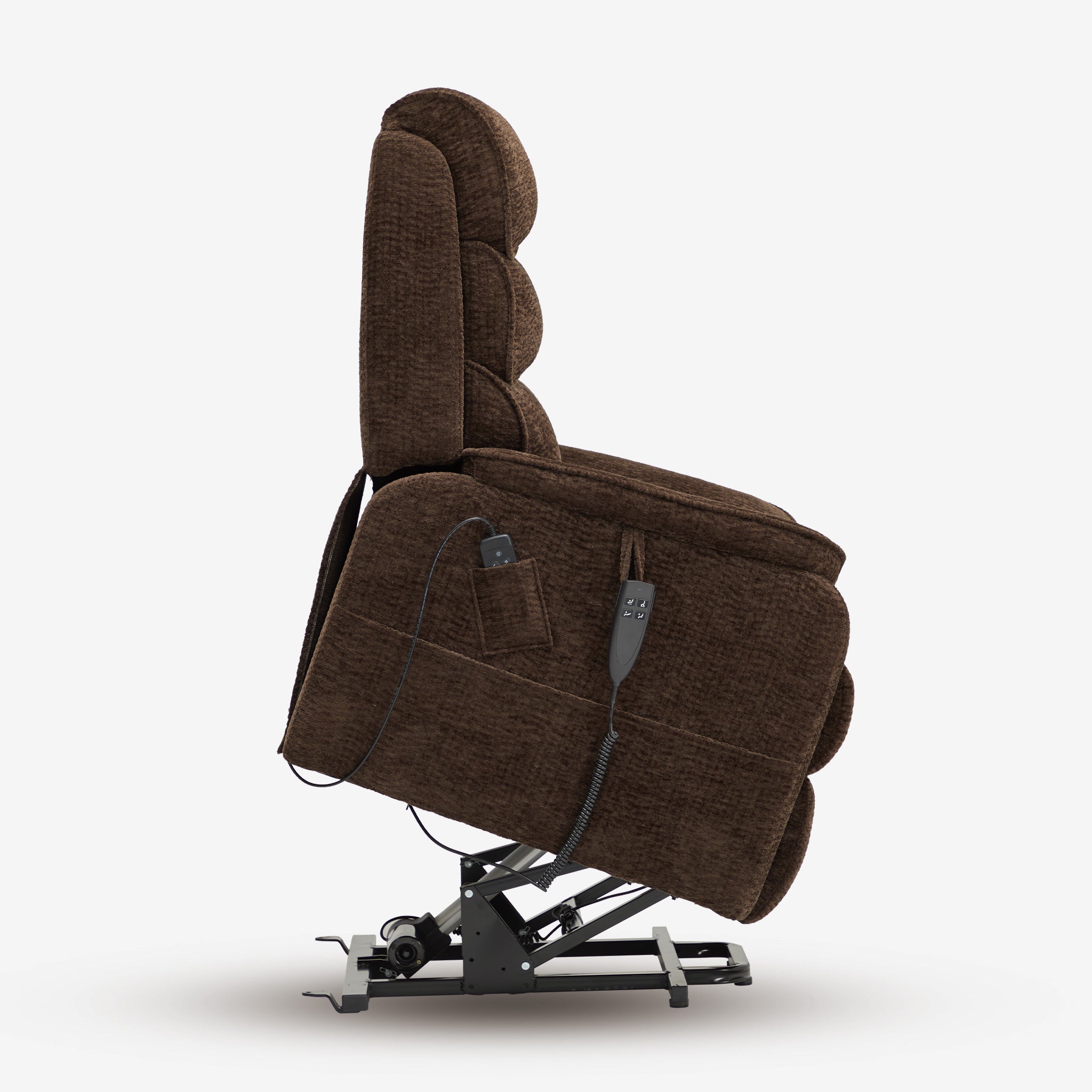 Lay Flat Recliner Chair With Lift Assist Heat & Massage Infinite Position
