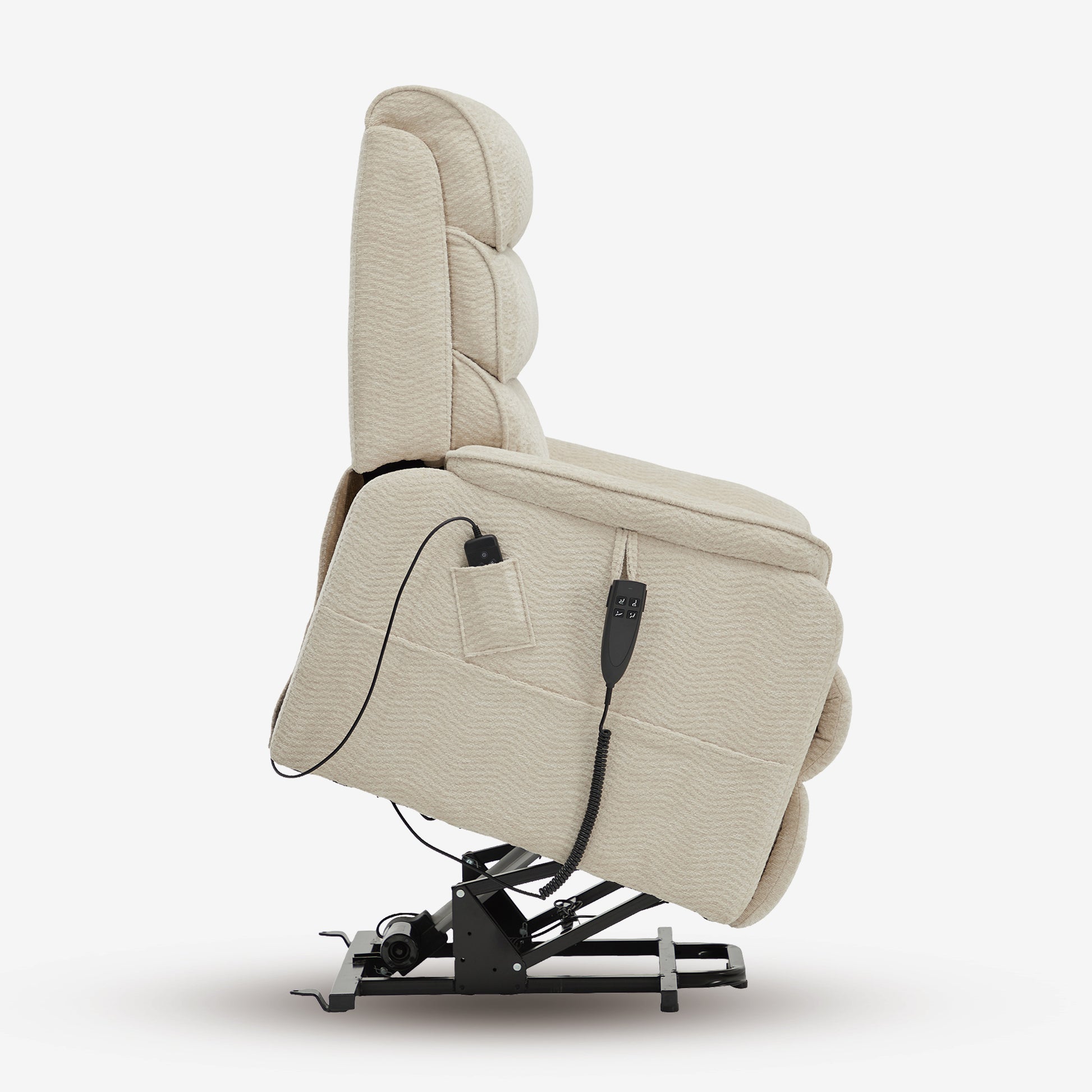 Lay Flat Lift Chair With Infinite Positions Heat&Massage