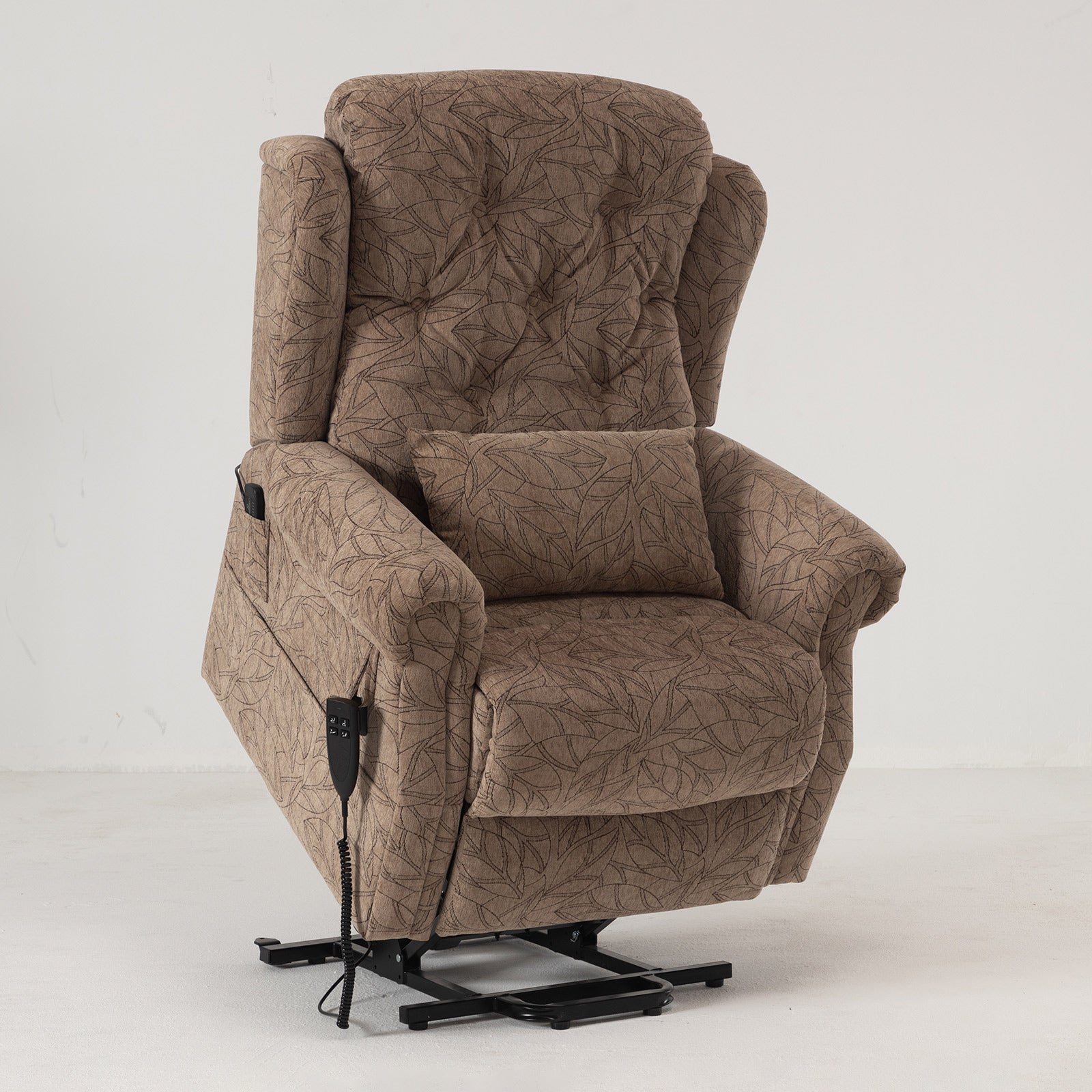 Lay Flat Power Recliner With Heat And Massage(Infinite Positions)