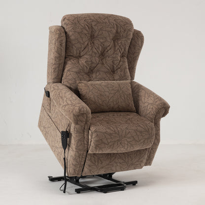 Lay Flat Power Recliner With Heat And Massage(Infinite Positions)