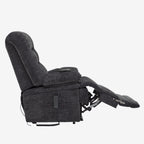 Big And Tall Lift Chair – 400lb, Dual Motor, Lay Flat, Heat & Massage