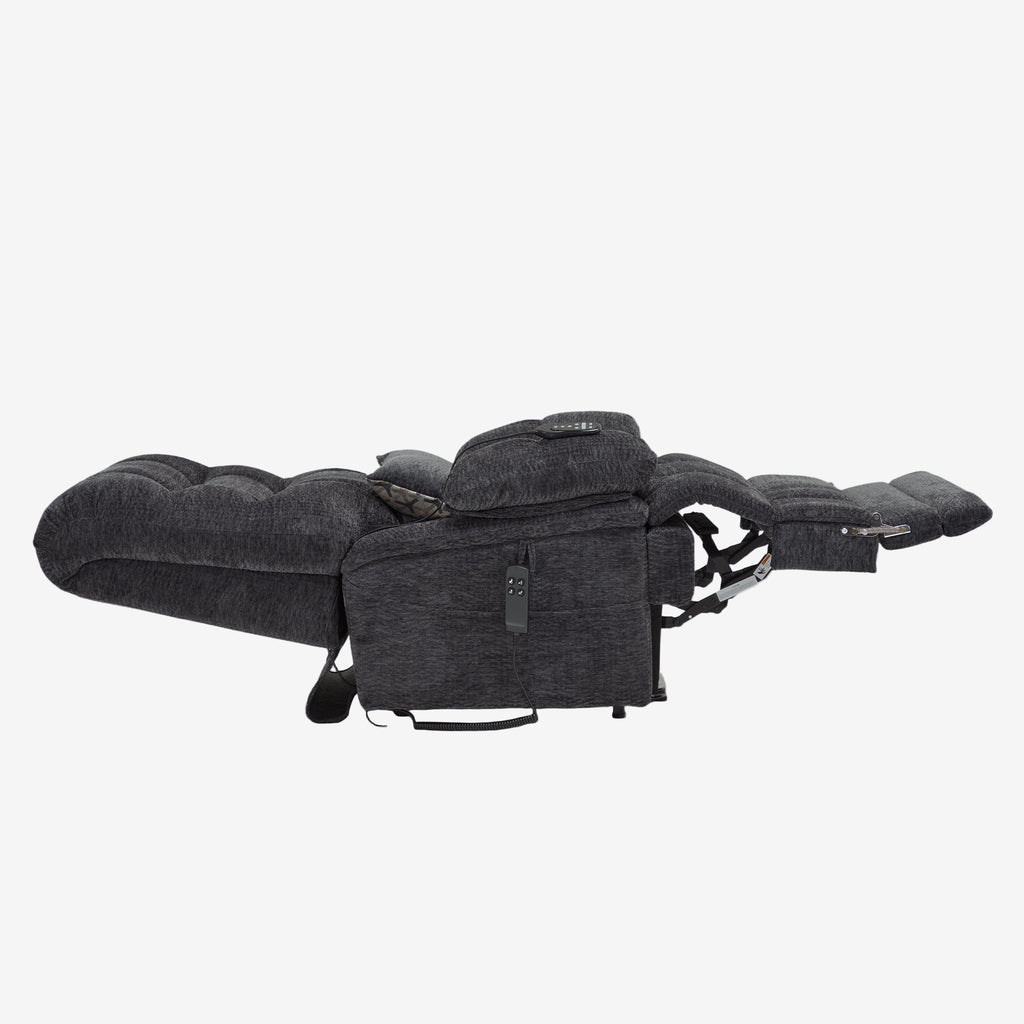 Big And Tall Lift Chair – 400lb, Dual Motor, Lay Flat, Heat & Massage