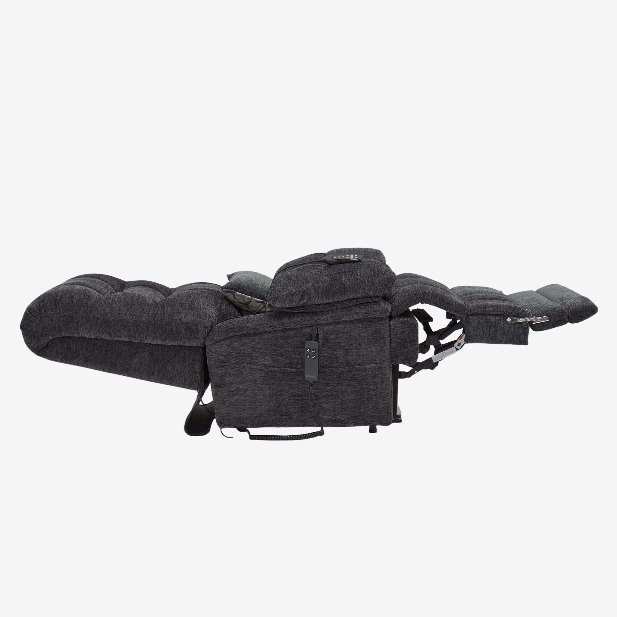 Big And Tall Lift Chair – 400lb, Dual Motor, Lay Flat, Heat & Massage