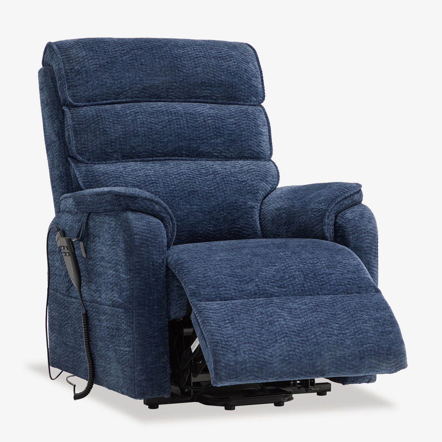 Blue Lift Recliner With Heat And Massage(Infinite Positions)