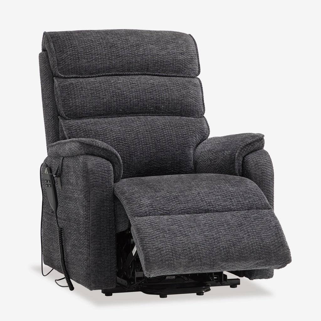 Lay Flat Chair With Lift Assist Heat & Massage Inifinite Postition