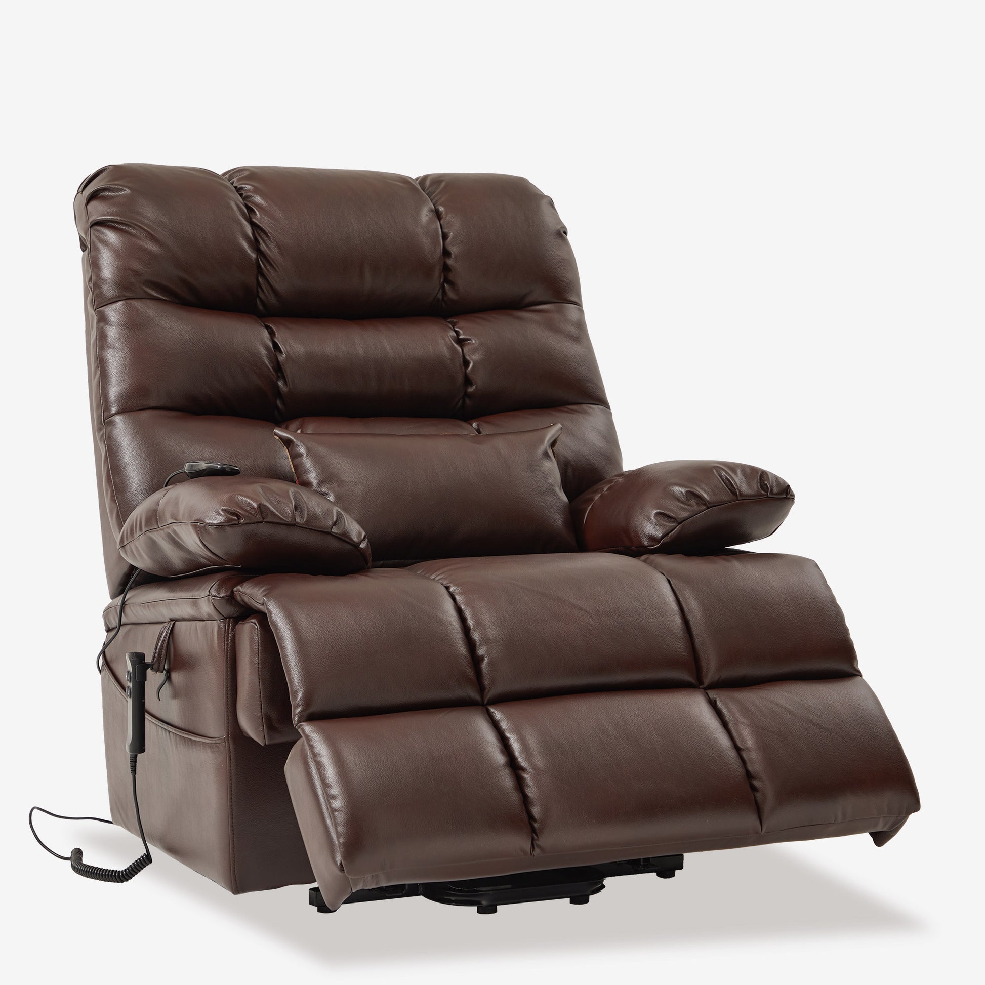 Big Man Recliners With 400-lb Weight Capacity and Heating Massage
