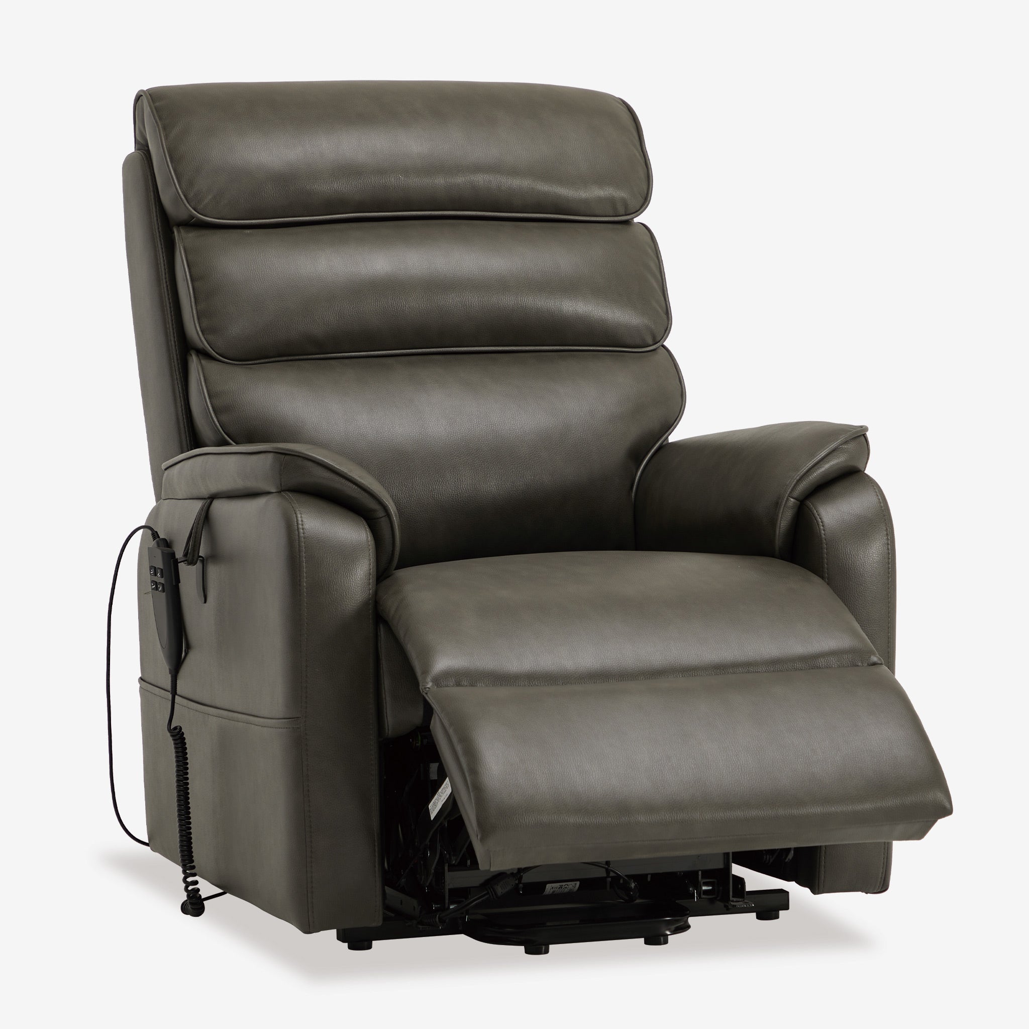 Lay Flat Lift Chair Recliner With Heat & Massage Infinite  Position