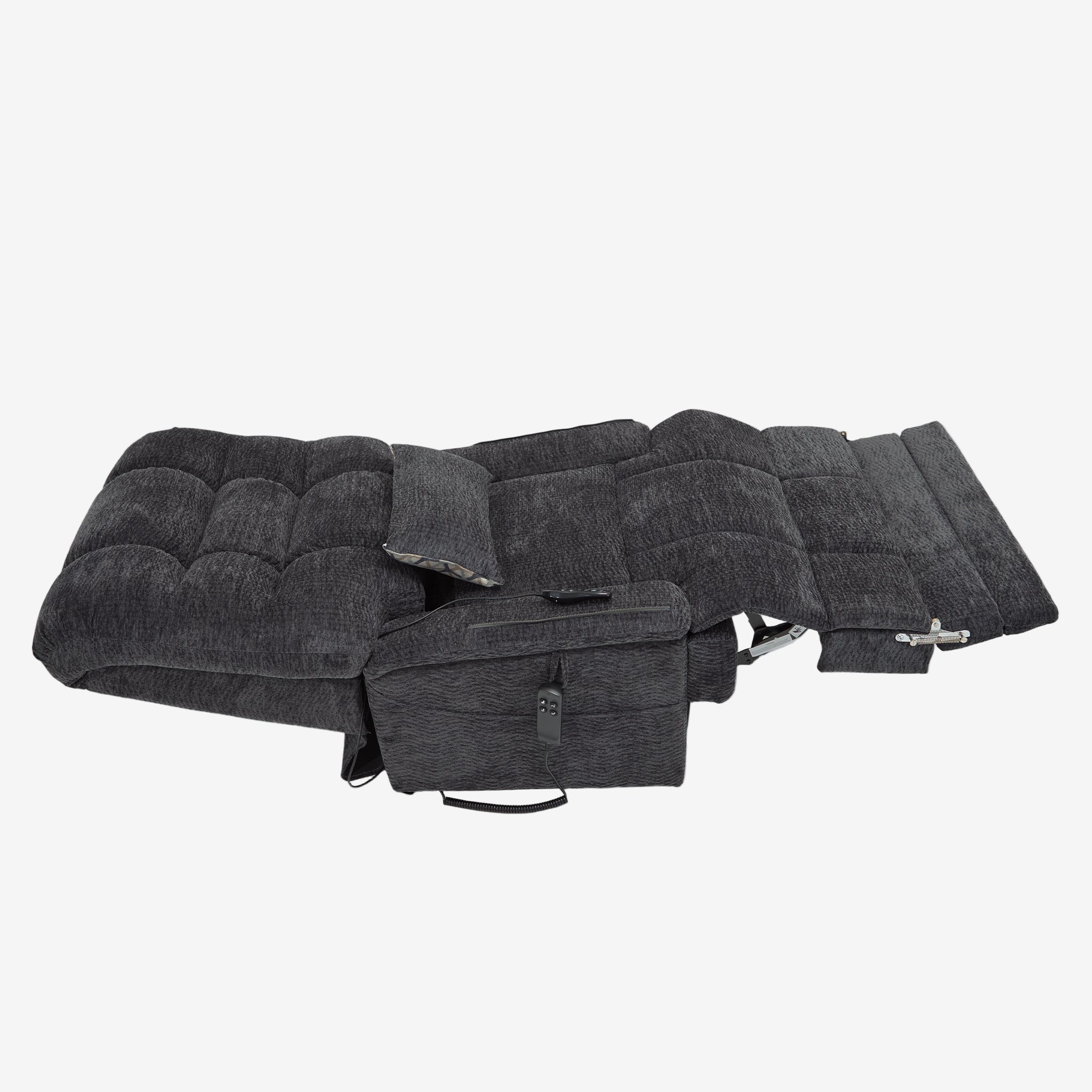 Big And Tall Lift Chair – 400lb, Dual Motor, Lay Flat, Heat & Massage