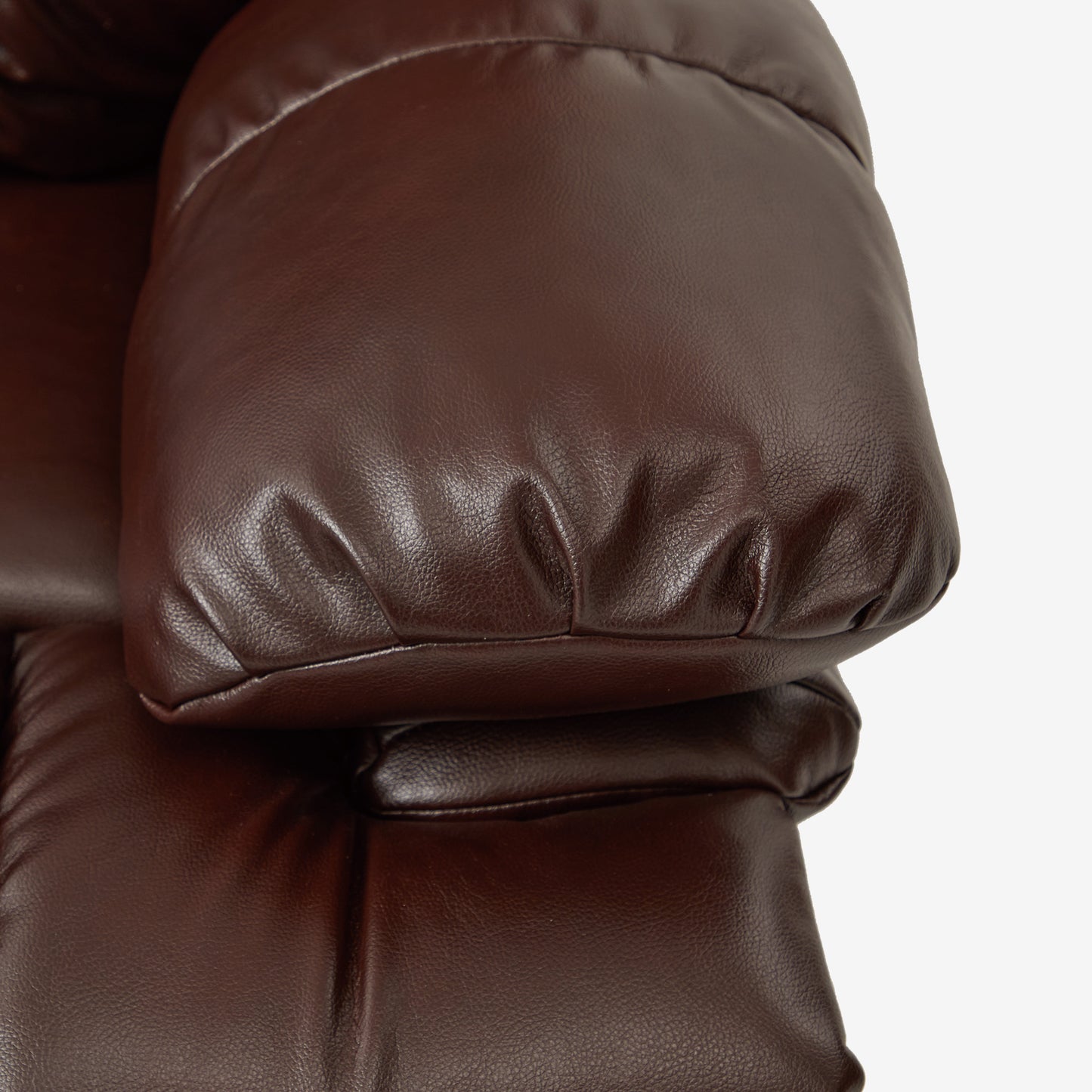 9205 Power Lift Recliner(Tall, Faux Leather Brown)