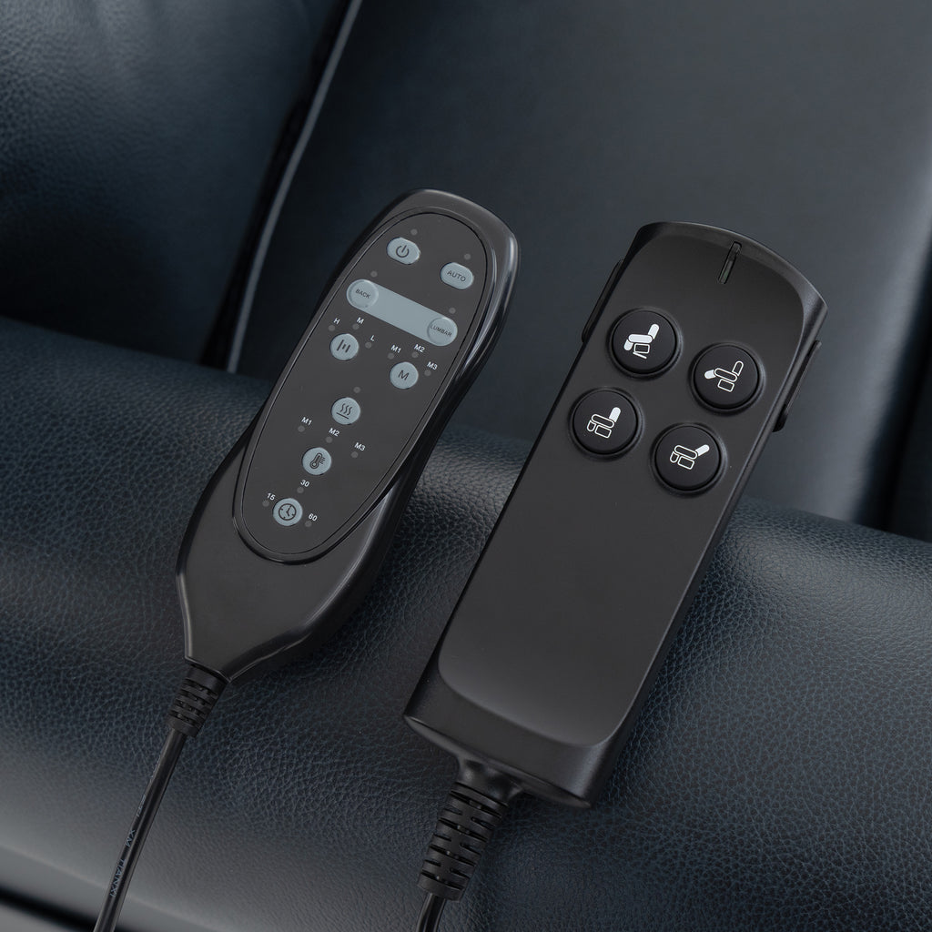 Dual Motor Real Leather Lift Chair with Infinite Position