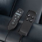 Dual Motor Real Leather Lift Chair with Infinite Position