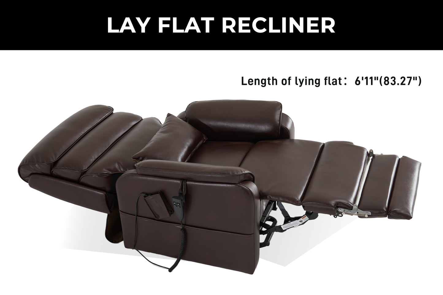 Power Lift Recliner For Tall Man With Heat Massage