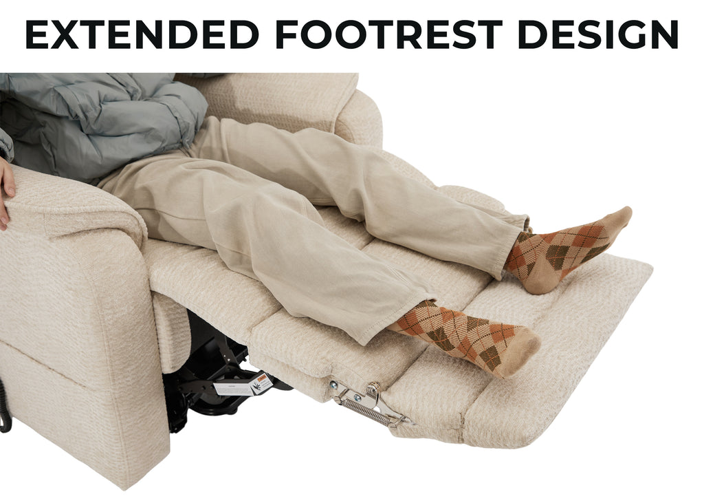 Big And Tall Lift Chair Recliners With Heat Massage And Lay Flat