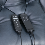 Dual Motor Real Leather Lift Chair with Infinite Position