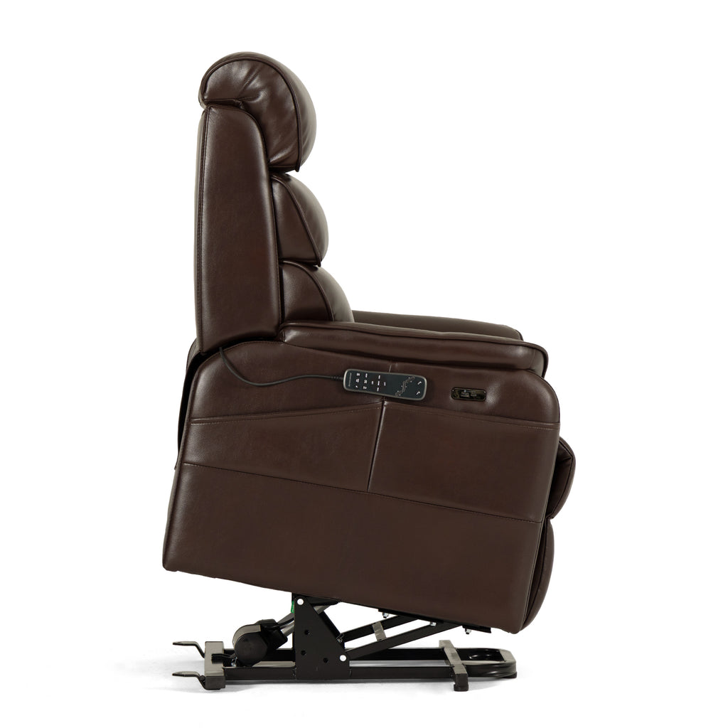 9188S Pro Small Power Lift Recliner – 300 lb, Triple Motor, All-in-One Remote, Lay Flat, Heat & Massage