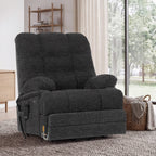 9205L Big & Tall Power Lift Recliner – Extended Footrest, Dual Motor, Heat & Massage, 400 lbs