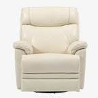 9221 Swivel Recliner Chair – 270° Rotation, Rocking, Top-Grain Leather, Ultra-Quiet Motor